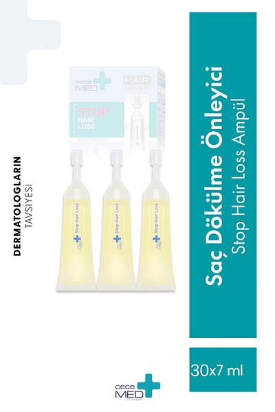 CECEMED Anti Hair Loss 30 X7 Ml - Stop Hair Loss Ampoule