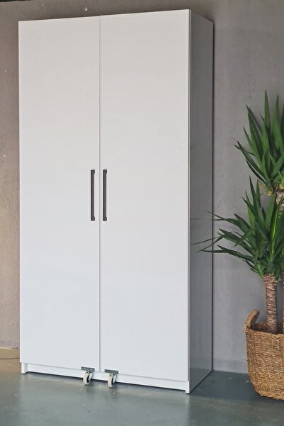 Avmpark Erzak Dolabı 2 Kapak 180 Cm Beyaz