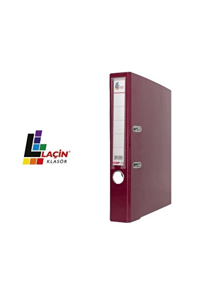 Laçin Dar Büro Klasörü Bordo