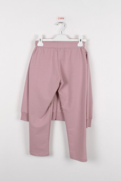 incity Girl's Stone Detailed Stylish Tracksuit Set (2 pieces)