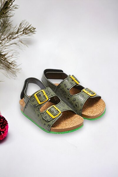 Ponchiq Dječje sandale unisex sa dimljenim printom