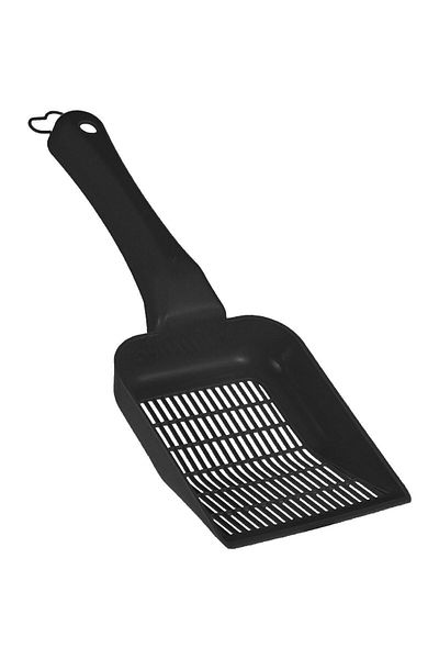 GOBYPET Intermittent Plastic Cat Litter Shovel, Cleaning and Screening Shovel Dark Blue