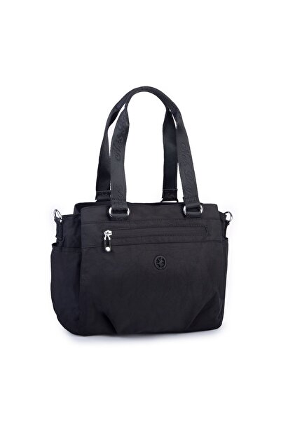 Nas Bag قماش خفيف للغاية مقاوم للماء - حقيبة كتف نسائية (العرض: 32xالطول: 24)