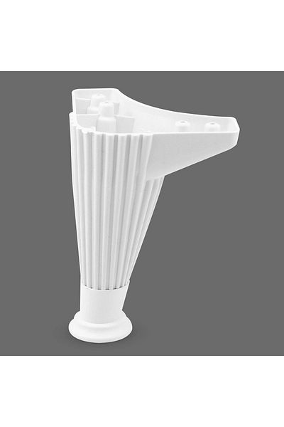 Badem10 Wetra Line 17 Cm Mobilier Alb - Canapea, Fotoliu și Picior Noptieră