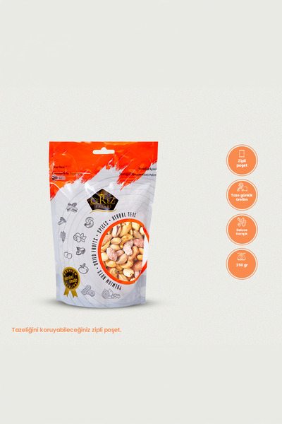 Çerez Pazarı Deluxe Karışık Kuruyemiş 250gr