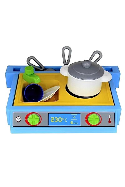 BAMTEBİ Natali Mini Ocak Seti Set Üstü Mutfak Ocak Seti Tencereli Ocak Lavabo...