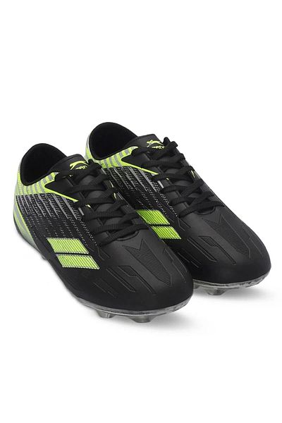 Slazenger Ανδρικά παπούτσια ποδοσφαίρου CAMBLY Μαύρα Πράσινα FG Cleats