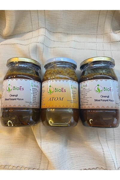 BİOESMACUN 1 Bioes Atom 2 Ginsengli Macun
