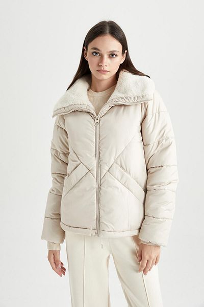 DeFacto Waterproof Lined Regular Fit Coat - A0756ax23wn