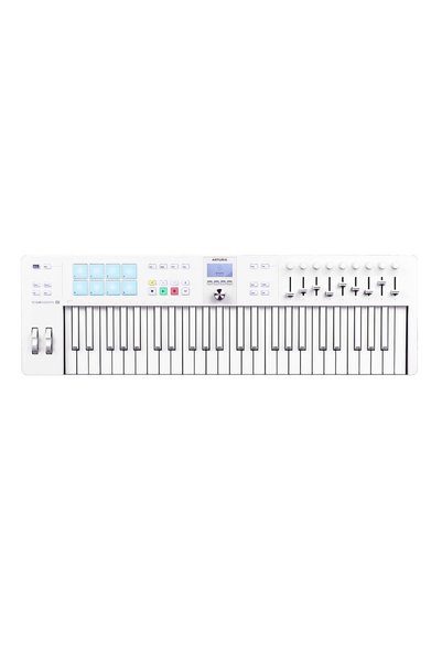 ARTURIA Keylab 49 Essential MK3 MIDI Klavye - Alpine White