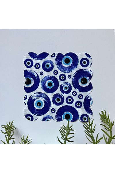 DECO Διακοσμητικές χαρτοπετσέτες κοκτέιλ με ψηφιακή εκτύπωση και κοπή με λέιζερ - μοτίβο με χάντρες