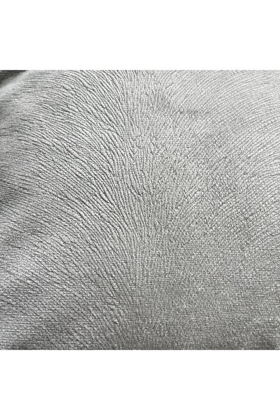 DECO Pastel Gray Velvet - Thai Feather Throw Pillow Cover