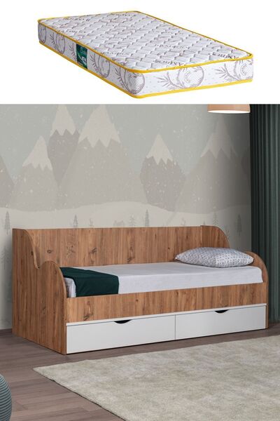 Setay Karyola, Okyanus Çekmeceli Yatak 90x200 1 Adet Comfort Yatak