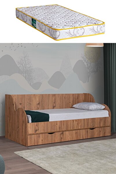 Setay Karyola, Okyanus Çekmeceli Yatak 90x200 1 Adet Comfort Yatak