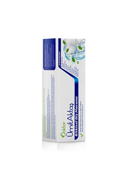 Dr. Ümit Aktaş 75ml Herbal Toothpaste - Fluoride Free, Paraben Free and SLS Free