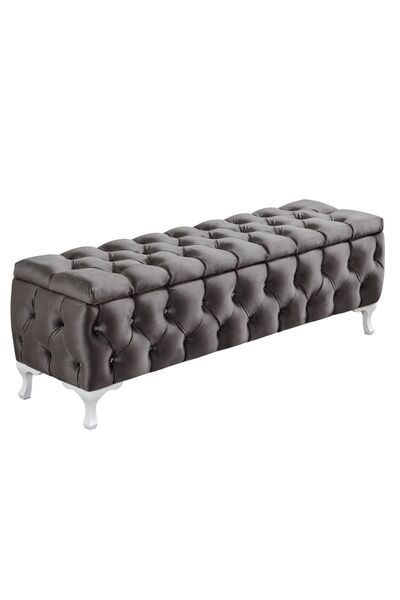 Setay Yatak Ucu Pufu, Cappy Bench, Sandıklı Ayakucu Pufu 40x50x150