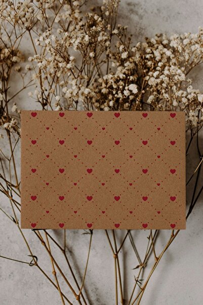 AkalBatu Pure Love Series No1 25 Pack Gift Note Card - 8x10 Cm