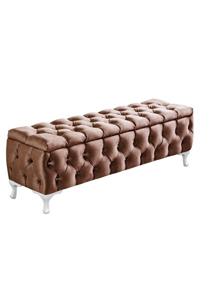 Setay Yatak Ucu Pufu, Cappy Bench, Sandıklı Ayakucu Pufu 40x50x160