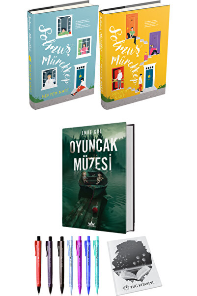 İndigo Kitap Solmuş Mürekkep 2li Set Ciltli ve Oyuncak Müzesi 1 Ciltli Emre G...