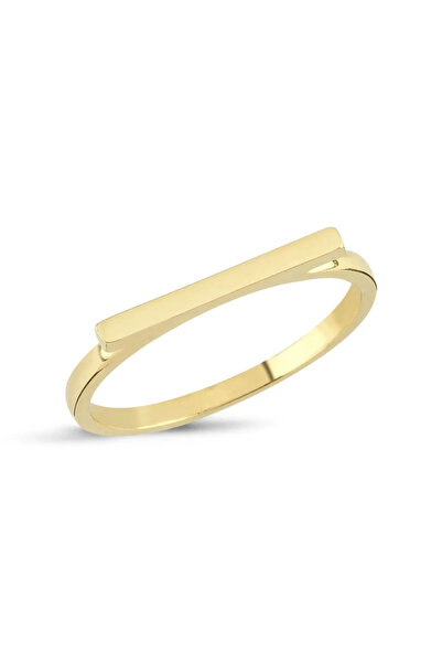 Gencay Kuyumculuk 14 Ayar Altın Çizgi Yüzük