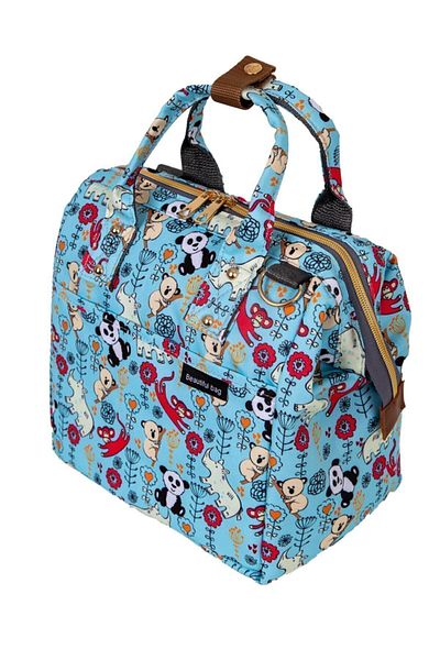 beautiful bag Θερμομονωμένη αδιάβροχη θερμική τσάντα μεσημεριανού γεύματος Μπλε