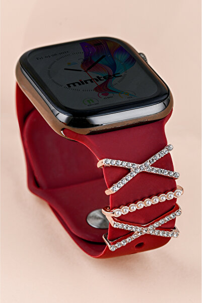 mimtec Apple Watch Uyumlu Charm Süs Akıllı Saatlerle Uyumlu Charm Aksesuar Sü...