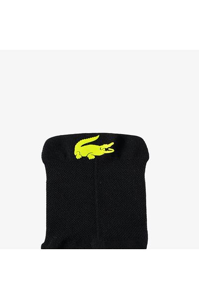 Lacoste Men's Color Blocked Black Socks