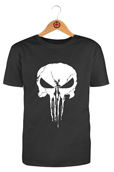 Motosiklet T-shirt Tricou unisex Marvel Punisher