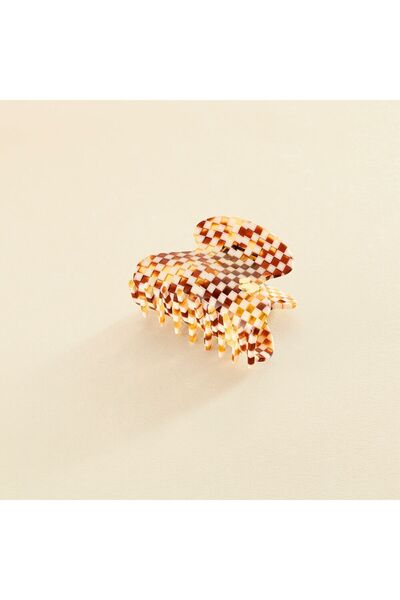 Agatha Paris DAMIER Beige Hair Accessory