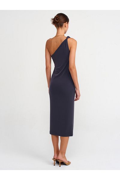 Dilvin 90717 Rochie Midi-Antracit