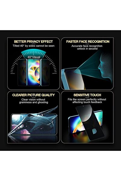 aheaks Infinix Note 30 Mat Parmak İzi Bırakmayan Hayalet Ekran Koruyucu Kırılmaz Cam