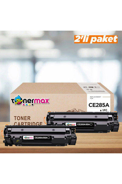 tonermax Hp Laserjet Pro P1102w Muadil Toner / CE285A 2'li Paket