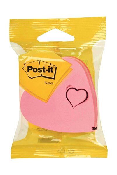 3M Post-İt 2007H Not, Kalp Şeklinde, 225 Yaprak