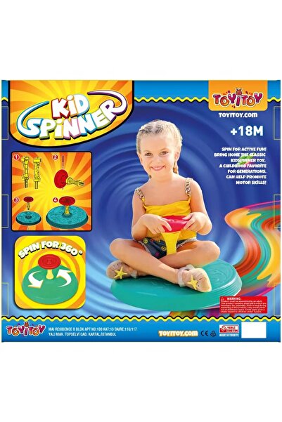 Toyitoy Kid Spinner Fosforlu Yeşil ( Tır Tır )