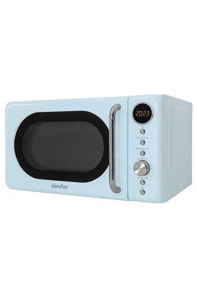 Simfer Sk4606 Retro Mavi Dijital Mikrodalga Fırın