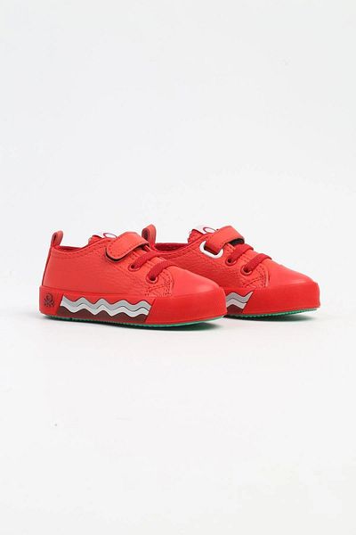 Benetton Bn-31136 Red Kids Sneaker Sports Shoes