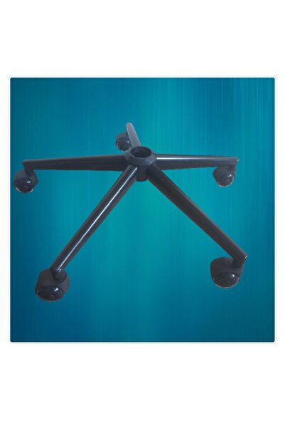 sandofis SANDOFİS KONİK SİYAH METAL AYAK+VİP OFİS KOLTUĞU BÜRO KOLTUĞU TEKERİ