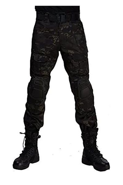 ARDSU Paintball BDU Tactical Pants Παντελόνι Airsoft Παντελόνι εργασίας με πολλές τσέπες με μαξιλαράκια γονάτων