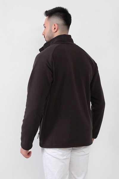 JB John Borners Men's Micro Fleece - with Pocket Stitching and Zip