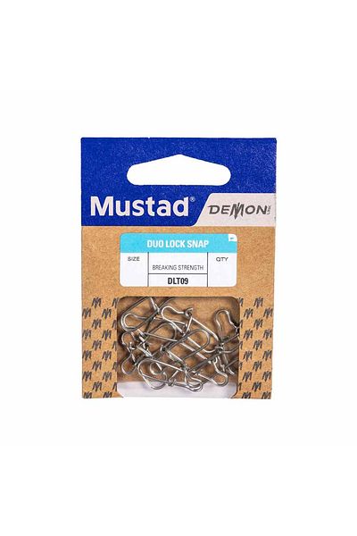 Mustad Demon Dlt09 - Set of 10 Fish Clips, Model No:2