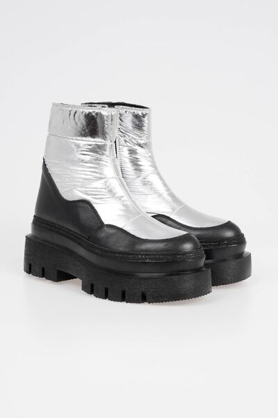 CZ London Winter Genuine Leather Women's Snow Boots - Thick Sole