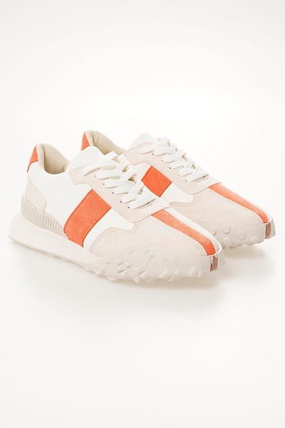 CZ London Women's Sneaker Lace-Up Sports Shoes Serrated Sole