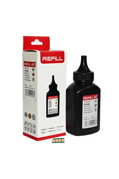 FAST IMAGE FAST®  PANTUM PA200B REFİLL-PA210-P2500-M6600 TOZ+ÇİP TONER DOLUM ...