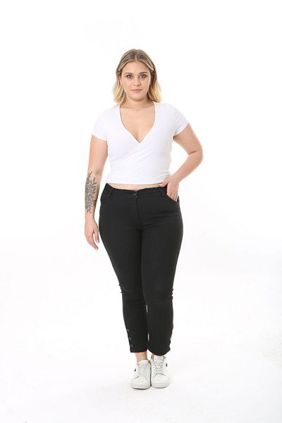 EYLÜL BUTİK WOMEN'S LARGE SIZE ANKLE PANTS