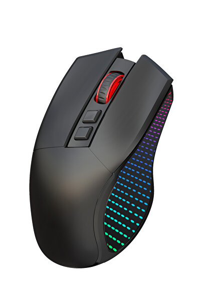 Claws Crossfire Air V1 10000 Dpi Pixart PMW3325 Sensör Yazılımlı BT5.1 RGB Kablosuz Gaming Mouse Siyah
