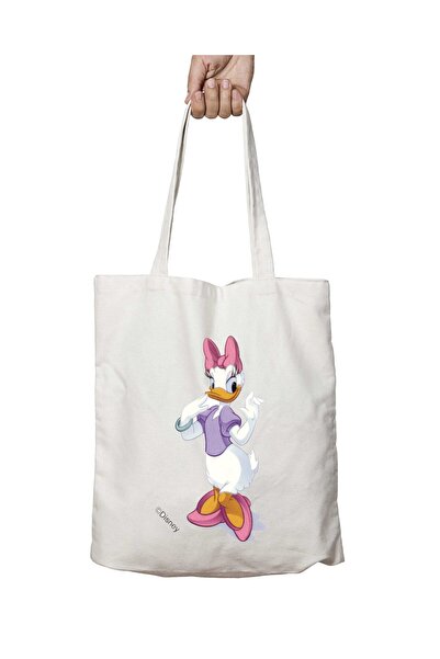 ART HEDİYE Daisy Duck Transparent Two Sides Lasting Washable School Beach Sho...