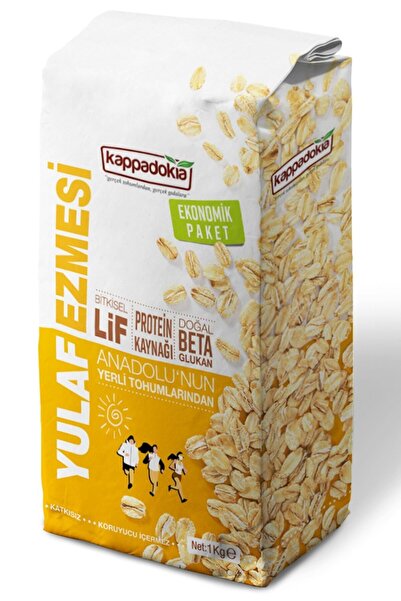 KAPPADOKİA Katkısız Yulaf Ezmesi 1 Kg (Yeni Hasat)