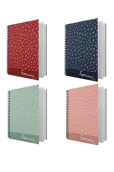 Kids Like 16x22 100 Sheets - Spiraled Lined Fun Series Notebook