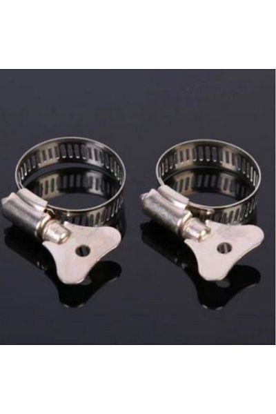 LİNWAY 20-Piece Metal Butterfly Connected Hose Clamp