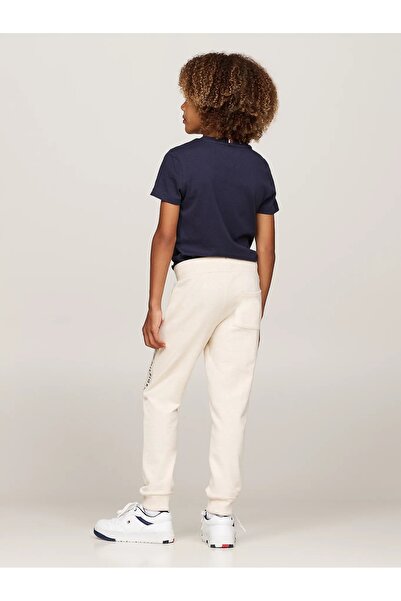 Tommy Hilfiger UNISEX Organik cotton Essential Pure Cotton Logo Jogger Pantolon